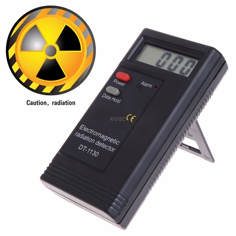 Electromagnetic Radiation Detector LCD Digital EMF Meter Dosimeter Tester DT1130 A10 dropshipping ► Photo 1/6