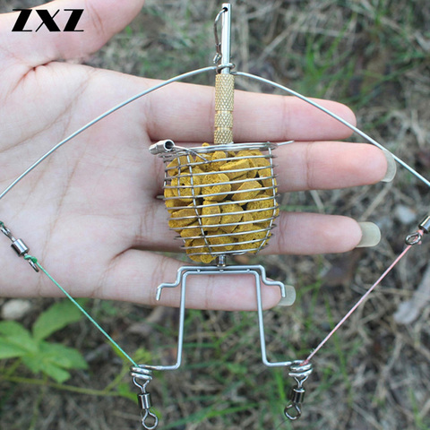 Stainless Steel Protable Fishing Tool Metal Semi Automatic Machine For Lure Lazy Fishing Hook Tier Tie Hooks Device Accessory T4 ► Photo 1/6