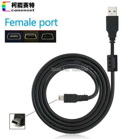 mini usb cable USB IFC-300PCU Cable for Canon EOS 650D 700D 750D 5D Mark II III 5D2 5D3 60Da 6D 7D 77D M M3 M10 Camera ► Photo 1/4