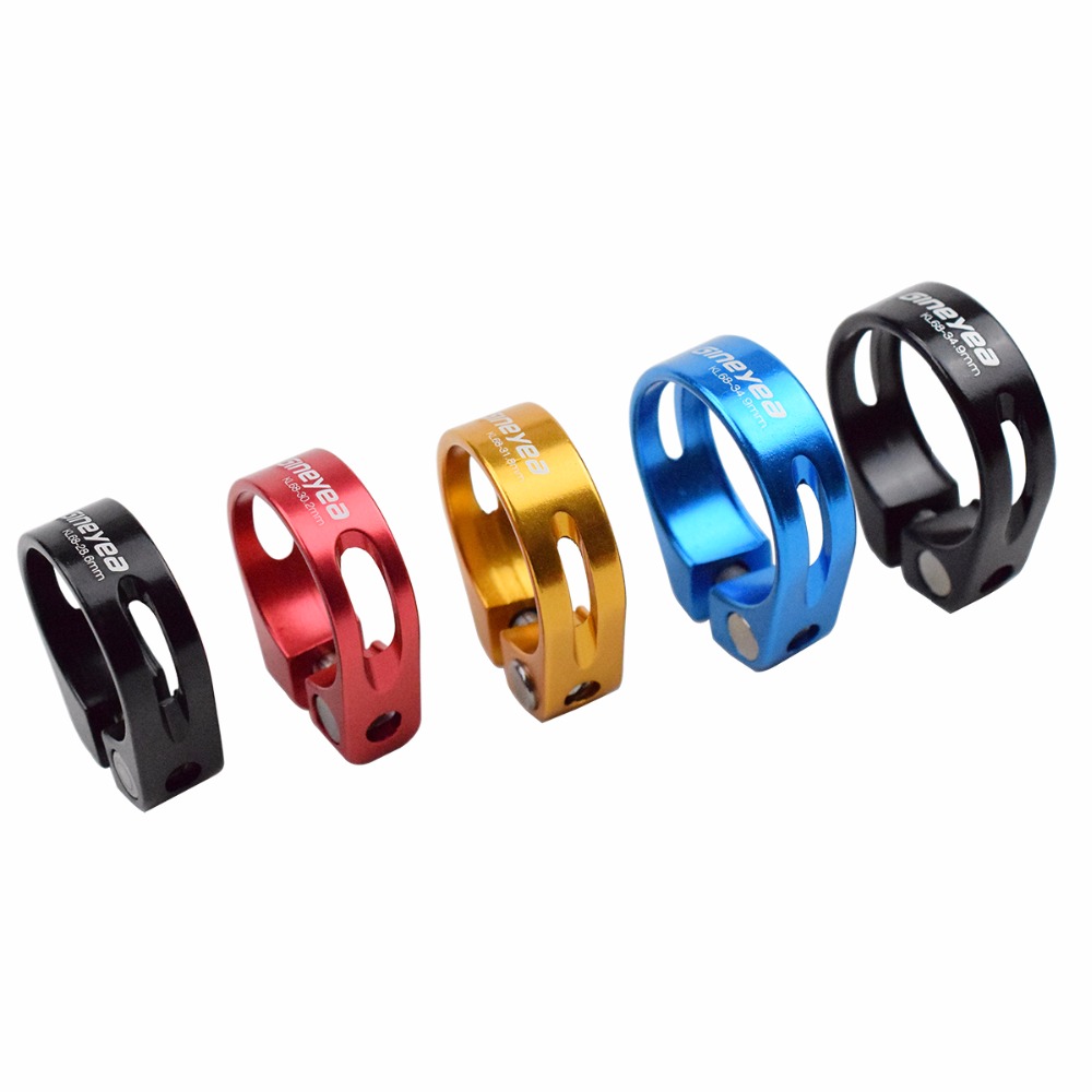 5 Colors 31.8/34.9mm  MTB Bike Cycling Bicycle Seat Post Clamp Aluminum Alloy