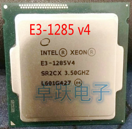 intel E3-1285 v4 3.5GHz Quad Core desktop processors Computer CPU E3-1285v4 scrattered pieces free shipping ► Photo 1/1