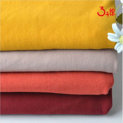 High quality cotton Fleece fabrics Sports and leisure style brushed thick sweatshirt fabric 50*180cm/pcs K302881 ► Photo 1/5