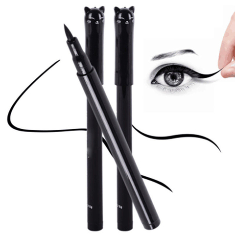 1PC NEW Beauty Cat Style Black Long-lasting Waterproof Liquid Eyeliner Eye Liner Pen Pencil Makeup Cosmetic Tool ► Photo 1/6