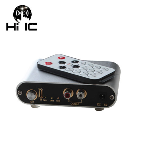 3 Input 1 Output/1 Input 3 Output 2 way Audio Signal Switcher Switch Splitter Selector Box Sound Video with Remote Control RCA ► Photo 1/1