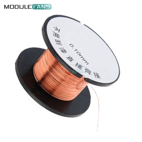 2PCS 0.1MM 0.1 MM Copper Solder Soldering welding phone repair PPA Enamelled Reel Wire ► Photo 1/5
