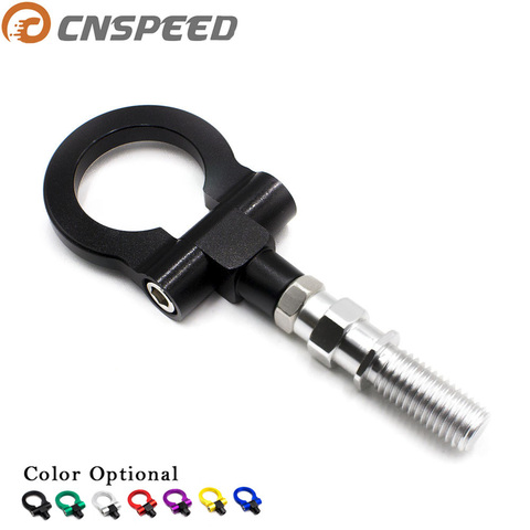 CNSPEED CAR Racing Tow Towing Hook Auto Trailer Ring UNIVERSAL TOW HOOK Towing Bars SET for Japan car ► Photo 1/5
