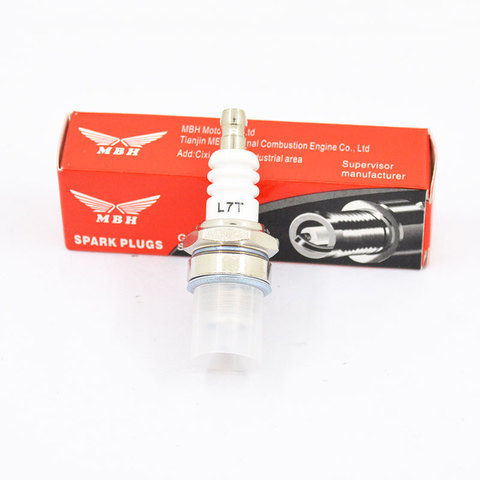 1pcs High Quality Spark Plug L7T L7TC FOR 2 STROKE ATV MINI SUPER POCKET BIKE Trimmer Mower 47CC 49CC 50CC ► Photo 1/1