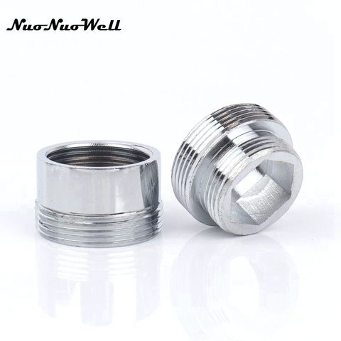 1pc Stainless Steel Male M22 to M18 Thread Connector for Faucet Fittings Water Tap Adapter  Water Purifier Accessory ► Photo 1/4