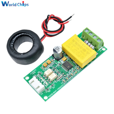 AC Digital Multifunction Meter Watt Power Volt Amp TTL Current Test Module PZEM-004T With Coil 0-100A 80-260V AC For Arduino ► Photo 1/6