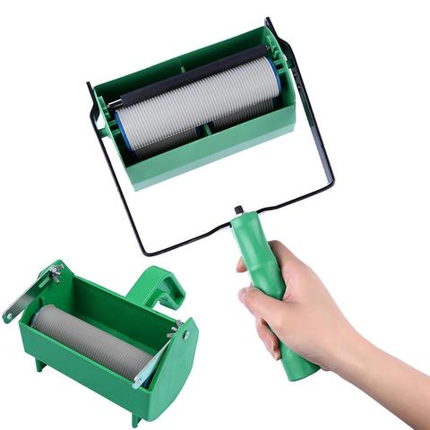Portable Painting Roller Hand Push Home Wall Decor Pattern Painting Roller Machine DIY Tool Durable Painting Tool Wallpapered ► Photo 1/6
