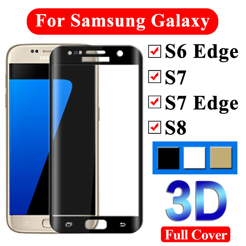 Price history & Review on 3D Tempered Glass On The For Samsung Galaxy S7 Edge Screen Protector Samsyng S6 Armor S7edge Screenprotector S 7 6 Tremp Ed | AliExpress Seller -