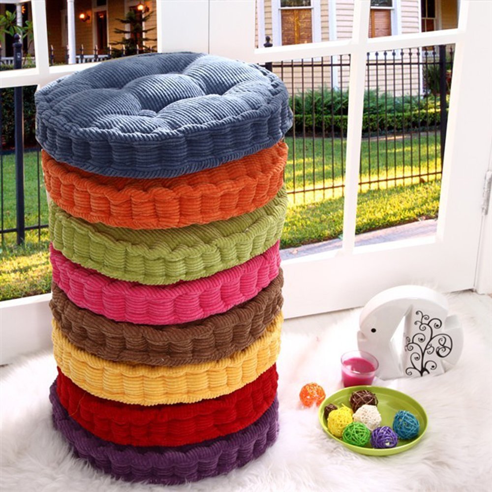 Round/Square Seat Cushions Dining Garden Patio Home Cushion Soft Chair Pad  Mat
