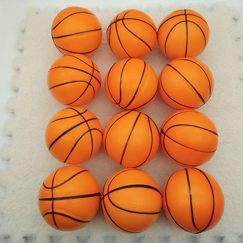12pcs Children Soft Football Basketball Baseball Tennis Toys Foam Rubber squeeze Balls Anti Stress Toy Balls Soccer 6.3cm ► Photo 1/6