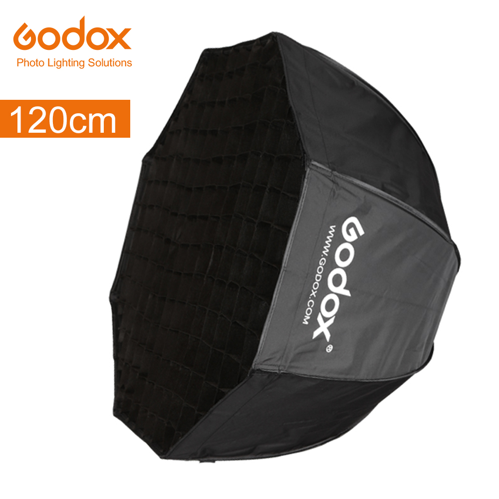 PhotR 80cm 31.5" Octagon Umbrella Softbox Reflector Speedlite Honeycomb Grid Kit 