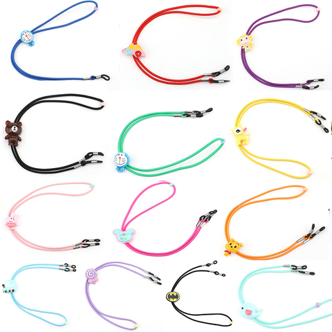13 Colors Children Cartoon Nylon Reading Glasses Cord Myopia Elastic Chain & Lanyards Eyeglass Holder Neck String Strap ► Photo 1/6