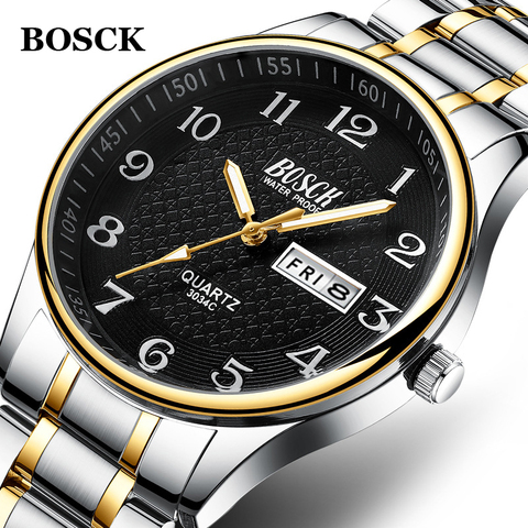 Relogio Masculino 2022 Men's Watch Luxury Full Steel Watches Fashion Quartz Wristwatch Waterproof Date Male Clock Relojes Hombre ► Photo 1/6