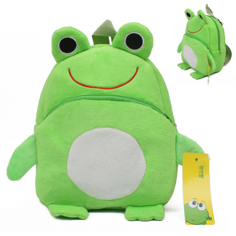 Frog mini schoolbag baby backpack mochila children's shool bags kids plush backpack for Birthday Christmas gift ► Photo 1/5