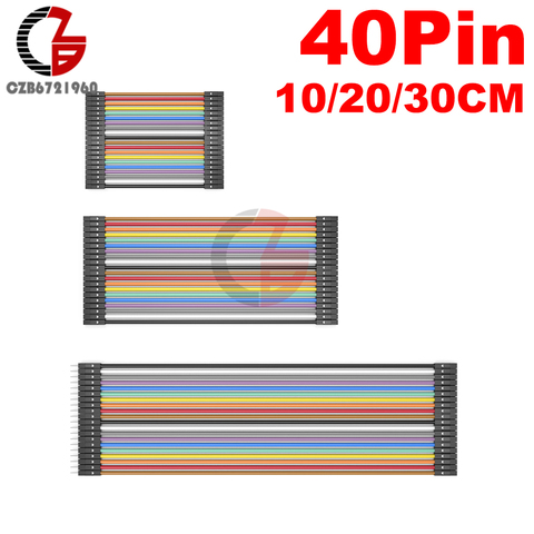 40 Pin Dupont Cable 10CM 20CM 30CM Male to Male to Female to Female Dupont Line Breadboard Jmper Wire Connector for Arduino DIY ► Photo 1/6