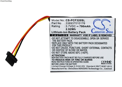 Cameron Sino 790mAh Battery 338937010176 for Pioneer AVIC-F320BT ► Photo 1/6