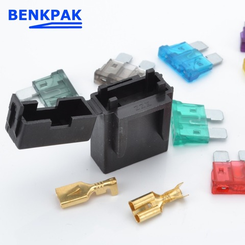 5PCS ATC Fuse Holder 12V 24V Power Blade ► Photo 1/2