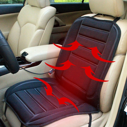 car Electric heated cushion auto supplies heated pad car heating pad winter thermal seatpad interface 12v Car heating seat cover ► Photo 1/1