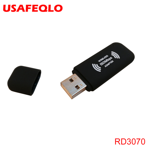 Black 150Mbps Wireless WIFI Adaptor 802.11n Network USB Lan Card For Notebook PC ► Photo 1/1