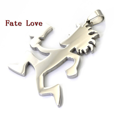 Fate Love 5pcs Lot Large 2 inch Hatchetman Charm ICP Hatchet Man Pendant Juggalo Grade Stainless Steel Pendant Charms  ► Photo 1/5