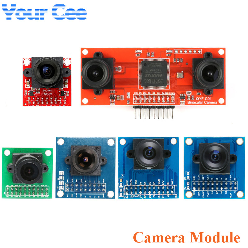 Ponis-Limos Camera Module OV7670 OV7725 OV2640 OV7670 with FIFO CAM Module Image Sensor STM32 Supports VGA CIF JPEG 30W For Arduino 