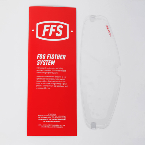 LS2 FF353 helmet visor clear anti-fog patch suitable for ls2 ff328 ff320 helmet Lens Anti-fog Film ► Photo 1/2