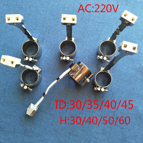 220V injection molding machine nozzle barrel ceramic electric heating ring 303540 45*30 40505560 ► Photo 1/4