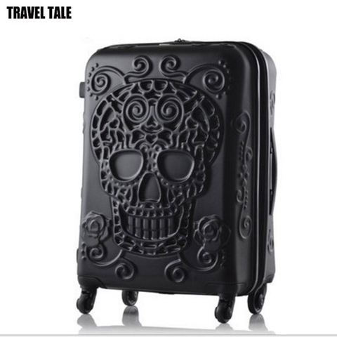 TRAVEL TALE 2022 new skull travel luggage bag 20