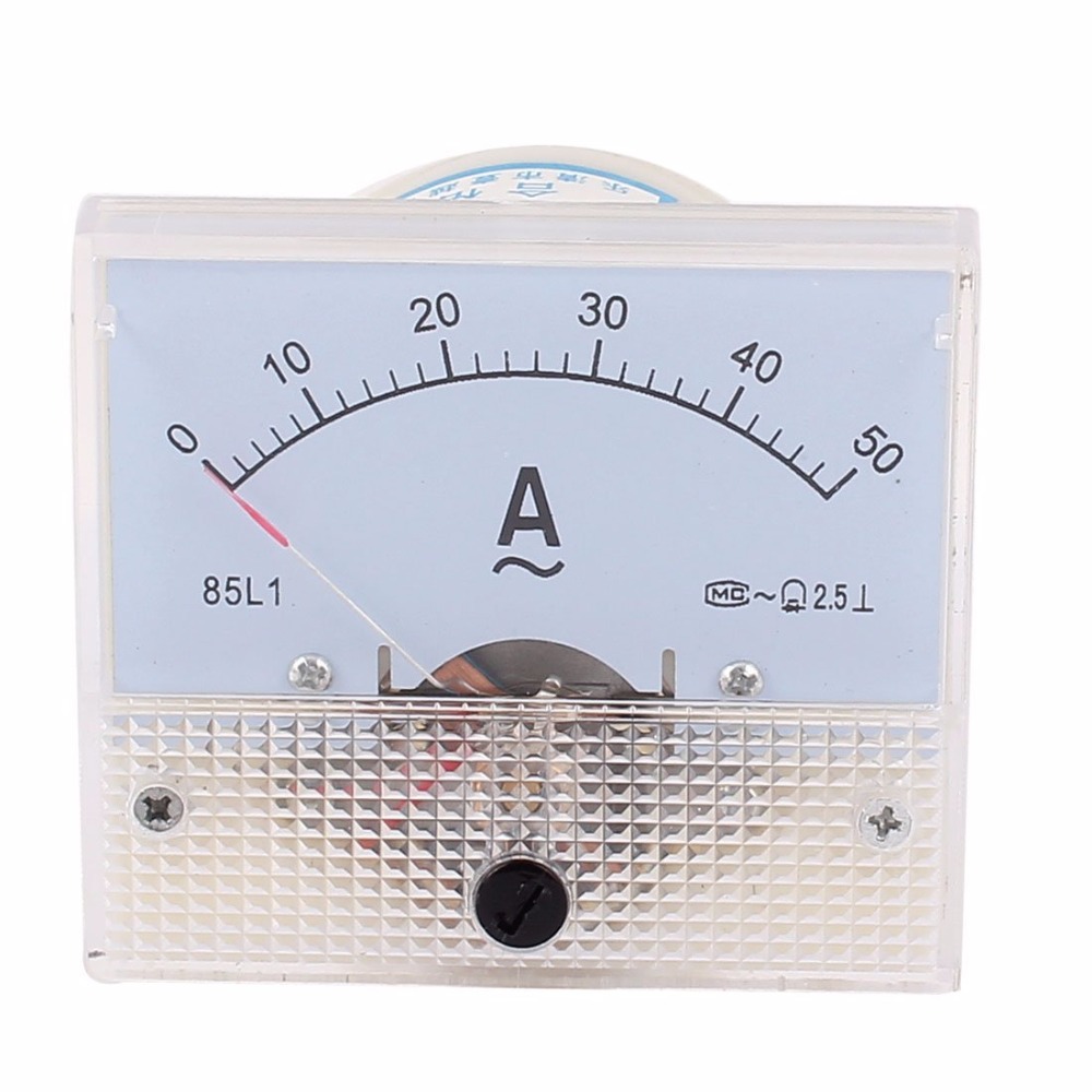 AC 3A Analog Panel Ampmeter Amp Meter Amperemeter Gauge 85L1 Class 2.5 AC 0-3A 