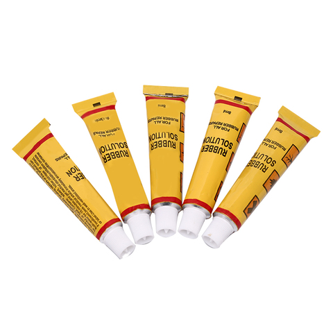 1/5Pcs 8ml Adhesive Glue Cement Rubber Inner Tube Repair Puncture Cold Patch Solution kit Bicycle Repair Tool Bike Glue ► Photo 1/6