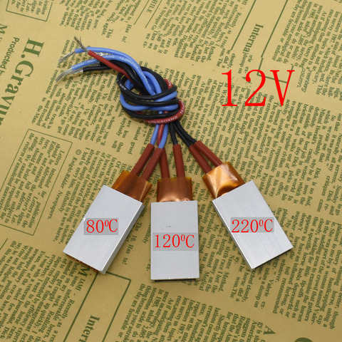 1 pcs Heating Element Hair Dryer Accessories Curlers Heater 80-220 Degrees Celsius Ptc Heaters 12V Applicable Miniature Heating ► Photo 1/6