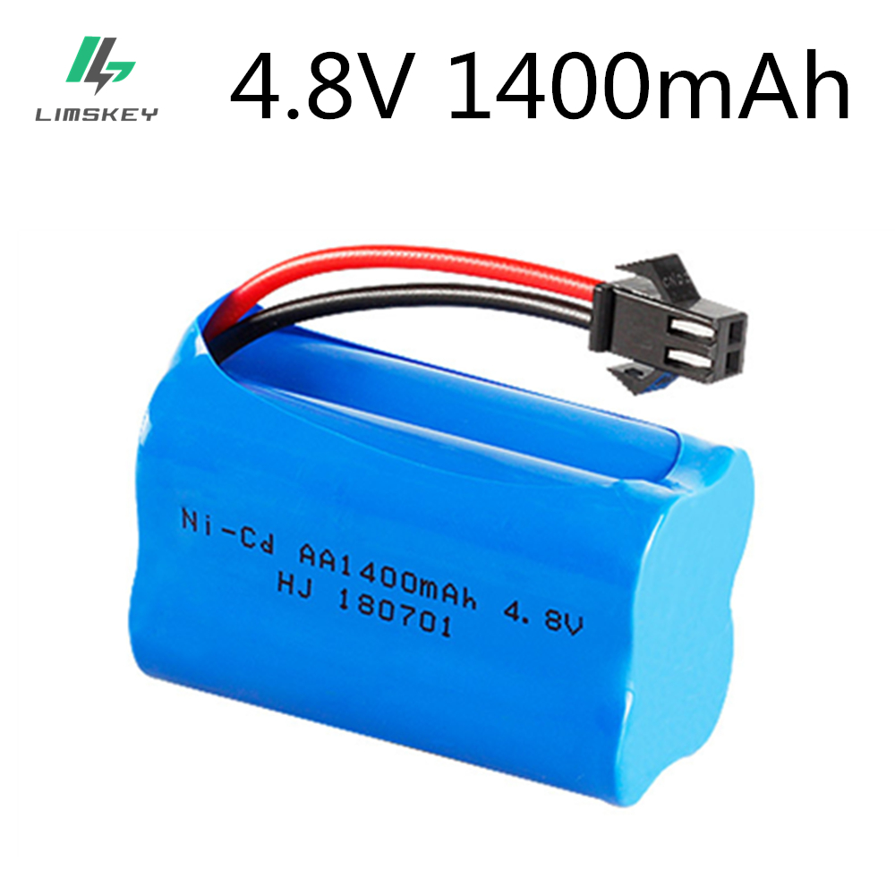12v 1400mah AA Rechargeable Battery for RC Boat car Toys Lighting faclities Electric Remote Control Toys 12V Battery EL-2PRedinsquare