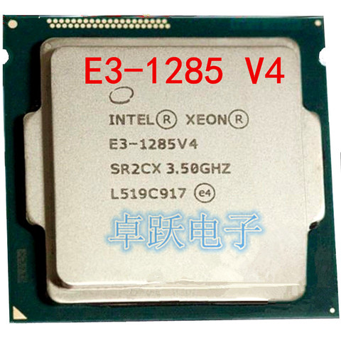 E3-1285V4 CPU 3.50GHz 6M LGA1150 Quad-core Desktop E3-1285 V4 processor  E3 1285 V4 E3 1285V4 ► Photo 1/1