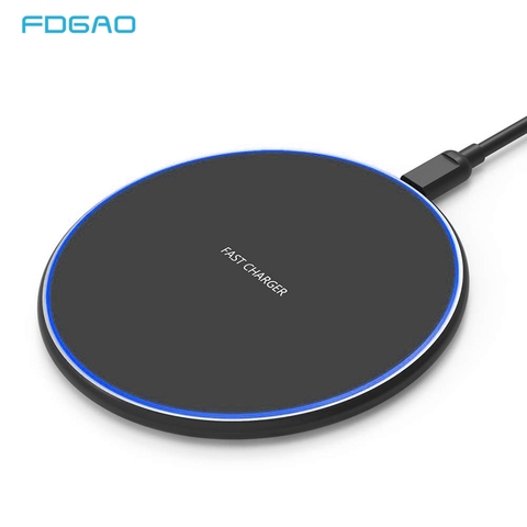 15W QI Quick Charging Wireless Fast Charger Usb Tpye C 10W QC 3.0 Charge For iPhone 11 Pro XS XR X 8 Samsung S10 S9 Xiaomi mi 9 ► Photo 1/6