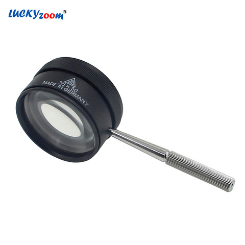 Luckyzoom Handheld Magnifier Magnifying Glasses Magnifier Glasses With Optical Lens 35X 30*35 Loupe Jewelry Loupe Read Repair ► Photo 1/1