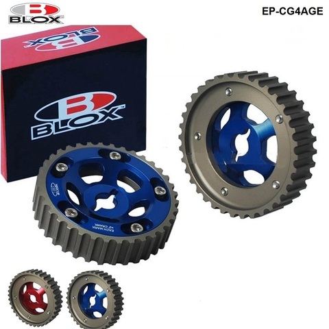 Blox 2pcs Slide Adjustable Cam Gear Pulley Cam Pulley Set For Toyota All Models 84-89 4AGE Inlet and Exhaust EP-CG4AGE ► Photo 1/6