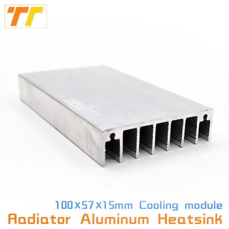 Aluminum Heat Sink Cooling 90x90x15mm LED Power IC Transistor DC Converter 