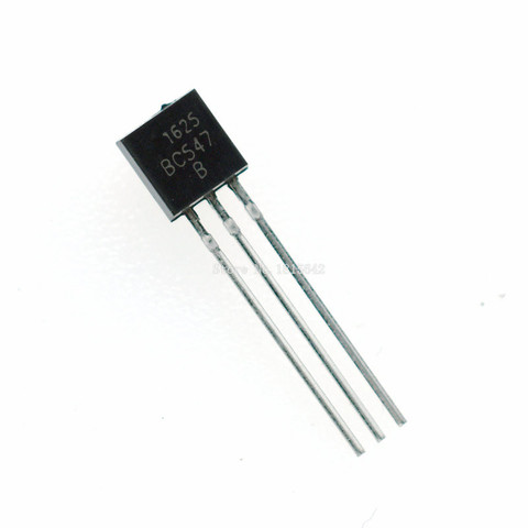 100PCS/Lot BC547B BC547 100MA 45V 0.1A NPN TO-92 transistor ► Photo 1/2