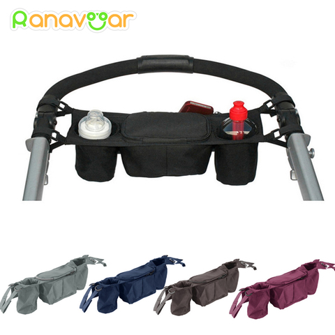 Baby Stroller Organizer Baby Prams Carriage Bottle Cup Holder Bag for Pram Buggy Baby Stroller Accessories Wheelchair Bag ► Photo 1/6