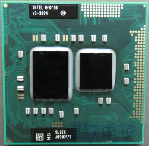 Original Intel core Processor I3 380M 3M Cache 2.5 GHz Laptop Notebook Cpu Processor Free Shipping I3-380M ► Photo 1/1