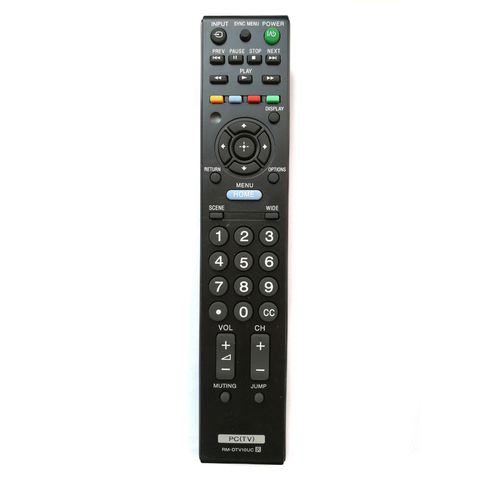 New Genuine RM-DTV10UC  PC TV Remote Control For SONY LCD LED HDTV REMOTE CONTROL mandos garaje ► Photo 1/2