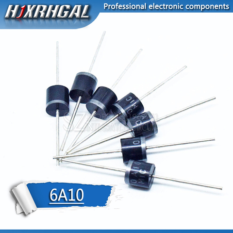 20pcs Rectifier Diode 6A 1000V R-6 6A10 hjxrhgal ► Photo 1/1