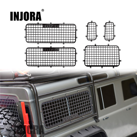 INJORA TRX4 T4 Metal Window Mesh Protective Net for 1/10 RC Crawler Car Traxxas Trx-4 Trx 4 ► Photo 1/6