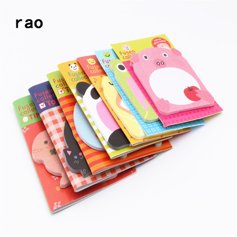 Charming 070 Animal Series Memo Pad Sticky Notes Bookmark Point It Sticker Paper office School Supplies Writing Pads Notebooks ► Photo 1/6