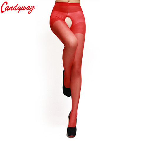 New women sexy Fashion lingerie hot mesh hollow out open crotch pantyhose stockings bodysuit temptation sexy body stocking BA017 ► Photo 1/3
