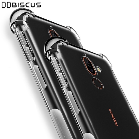 Case For Nokia 1 2 3 6 7 8 8.3 2.1 3.1 5.1 6.1 Plus 7.1 8.1 2.2 3.2 4.2 6.2 7.2 2.3 5.3 1.3 2.4 Shockproof Silicone Clear Cover ► Photo 1/6