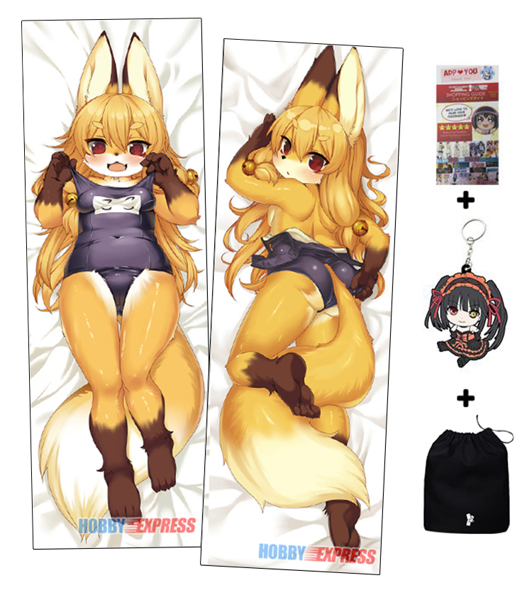 Hobby Express Furry Anime Dakimakura Japanese Hugging Body Pillow